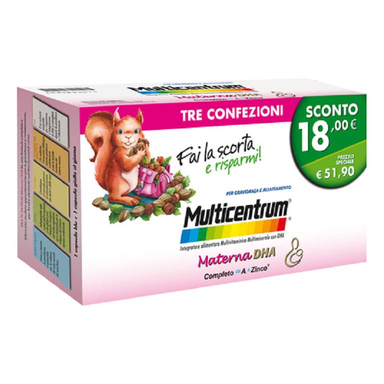 MULTICENTRUM MATER DHA TRIPACK